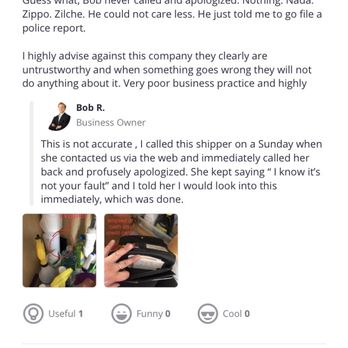 Coutu Brothers Moving & Storage - False claims in owner response - Movers Near Me - Warwick, Rhode Island Coutu Brothers Moving & Storage - False claims in owner response - Movers Near Me - Warwick, Rhode Island