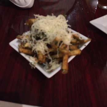 The Chef's Table - Beer Battered Pesto French Fries , Swiss Cheese - New American Near Me - Rocklin, California