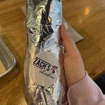 Zach's Chicken - Kool Zach turned into wrap - Chicken Shop Near Me - Costa Mesa, California Zach's Chicken - Kool Zach turned into wrap - Chicken Shop Near Me - Costa Mesa, California