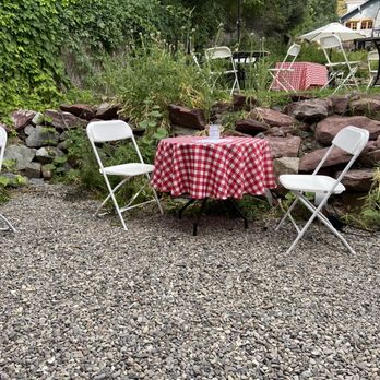 Ouray Wine Garden - Garden seating... - Venues & Event Spaces Near Me - Ouray, Colorado