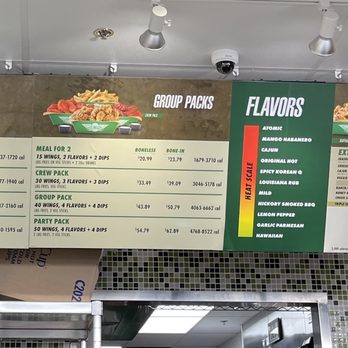 Wingstop - Menu - Chicken Wings Near Me - Bartlett, Illinois