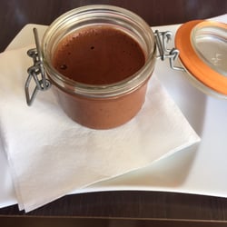 Café de l'Industrie - La mousse au chocolat : bonne, quoique un peu trop sucrée !