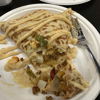 Stuffed Crepes & Waffles - Santa Fe Crepe. - Creperies Near Me - Bozeman, Montana Stuffed Crepes & Waffles - Santa Fe Crepe. - Creperies Near Me - Bozeman, Montana