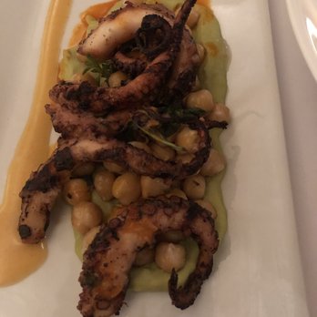 The Hudson House - Grilled baby octopus - New American Near Me - Nyack, New York