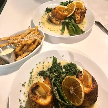 Rocco's - Truffle Fries, Fluke fish stuffed with mouth watering crab cakes! - Steakhouses Near Me - Newtown, Pennsylvania Rocco's - Truffle Fries, Fluke fish stuffed with mouth watering crab cakes! - Steakhouses Near Me - Newtown, Pennsylvania