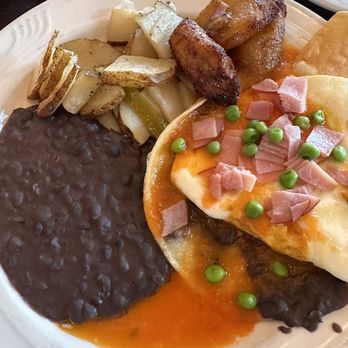 El Mesón - Yucatan style breakfast (forget what it's called) .. love the plaintain - Mexican Near Me - Austin, Texas El Mesón - Yucatan style breakfast (forget what it's called) .. love the plaintain - Mexican Near Me - Austin, Texas