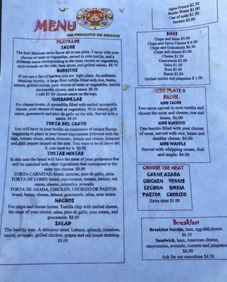 Menu photo 5 Rolling Taco Bentonville, AR
