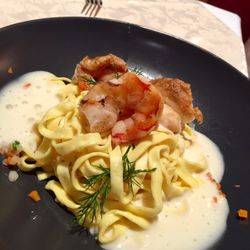 Thalhof - Leckere Pasta mit Garnelen
