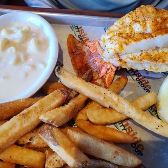 Crabby's Oceanside - Jumbo Caribbean lobster tai - Seafood Near Me - Daytona Beach, Florida