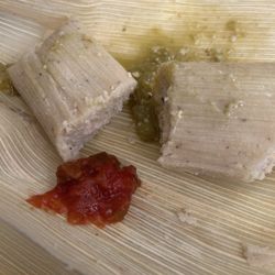 California Street Market - Cheese tamale