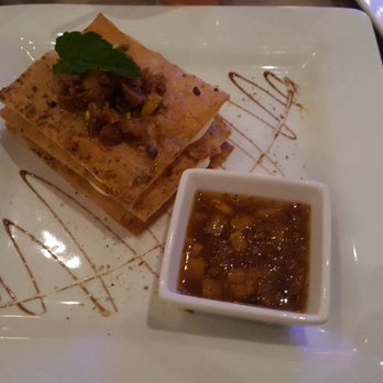 The Sacred Pepper - Goat cheese baklava - New American Near Me - Tampa, Florida The Sacred Pepper - Goat cheese baklava - New American Near Me - Tampa, Florida