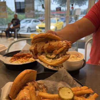 Famous Fried Chicken & Seafood - Nashville 2 Slider And Fries - Chicken Wings Near Me - Richmond, Virginia Famous Fried Chicken & Seafood - Nashville 2 Slider And Fries - Chicken Wings Near Me - Richmond, Virginia