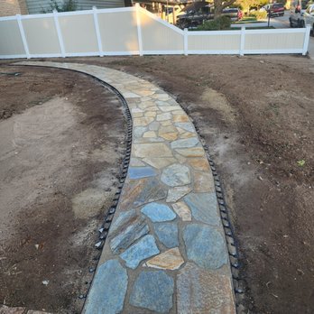 Puzzleworks - Flagstone Walkway - Artificial Turf Near Me - Parma, Idaho Puzzleworks - Flagstone Walkway - Artificial Turf Near Me - Parma, Idaho