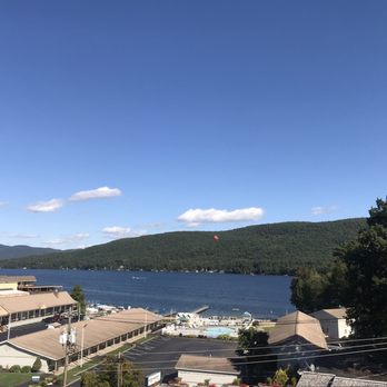 Courtyard by Marriott Lake George - View from fourth floor room balcony - Hotels Near Me - Lake George, New York Courtyard by Marriott Lake George - View from fourth floor room balcony - Hotels Near Me - Lake George, New York