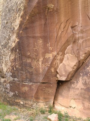 Newspaper Rock State Historical Monument by null