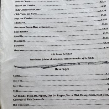 Hamburger House - Menu - Tacos Near Me - El Paso, Texas
