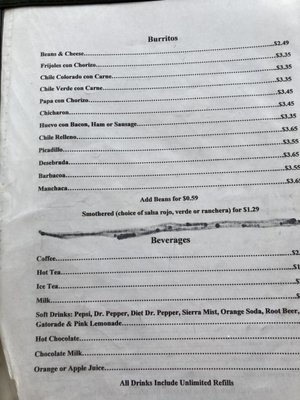 Menu photo 3 Hamburger House El Paso, TX