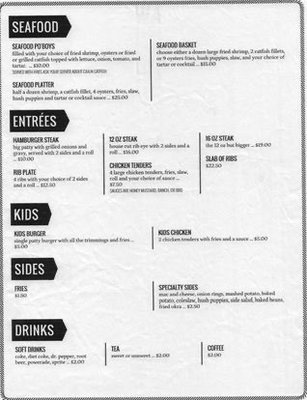 Menu photo 6 Highway 217 Cafe and Grill Eight Mile, AL