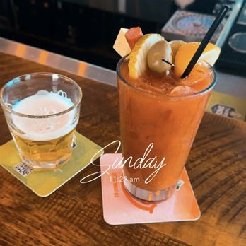 The Local - Bloody and chaser. The Wisconsin Sunday appetizer. - Salad Near Me - Muskego, Wisconsin The Local - Bloody and chaser. The Wisconsin Sunday appetizer. - Salad Near Me - Muskego, Wisconsin