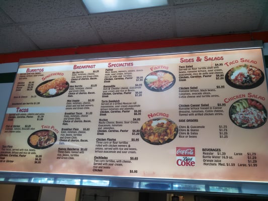 Menu photo 4 Sabor Mexican Grill Centennial, CO