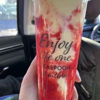Teaspoon - Strawberry Colada - Bubble Tea Near Me - Reno, Nevada