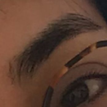 Super Eyebrow - Sample from my old picture which I show her - Threading Services Near Me - Davis, California