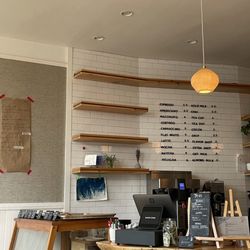 Seafolk Coffee - Menu, order counter