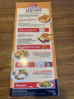 Menu photo 2 Denny's Austin, TX