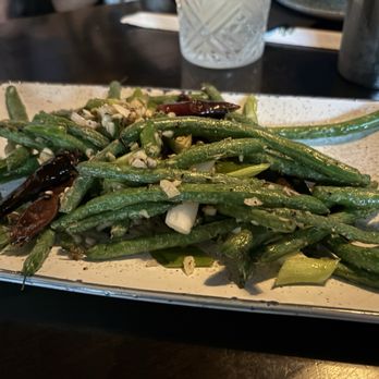 Reckless Noodle House - Wok blistered green beans - Bars Near Me - Seattle, Washington Reckless Noodle House - Wok blistered green beans - Bars Near Me - Seattle, Washington