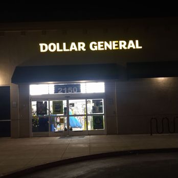 Dollar General - Night Shot - Discount Store Near Me - Concord, California