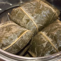 Ichiban Asian Cuisine - Sticky rice steamed in lotus leaves