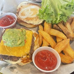 Jax Hamburgers - Guacamole hamburger