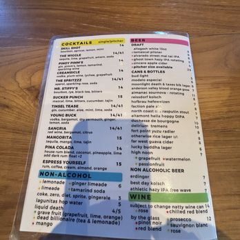 The Detour - menu - Arcades Near Me - San Francisco, California The Detour - menu - Arcades Near Me - San Francisco, California