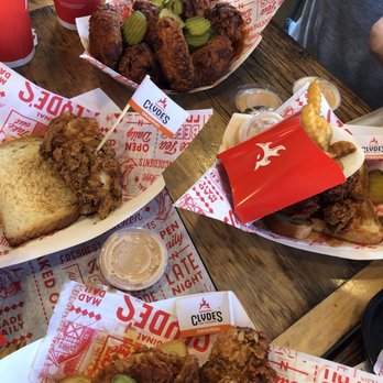 Clyde's Hot Chicken - Combo Tenders and Wings with original spice. - Chicken Shop Near Me - Fullerton, California Clyde's Hot Chicken - Combo Tenders and Wings with original spice. - Chicken Shop Near Me - Fullerton, California