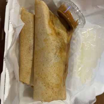Turmeric Street Style - Dosa wrap with chicken tikka masala. - Indian Near Me - St. Louis, Missouri