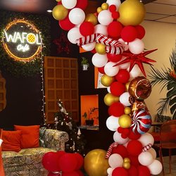 Wafol Cafe - Art in cafe for holidays