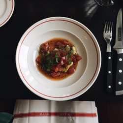 Steak Klubben @ Mash - Forret: Asiatisk tuntatar med avocado