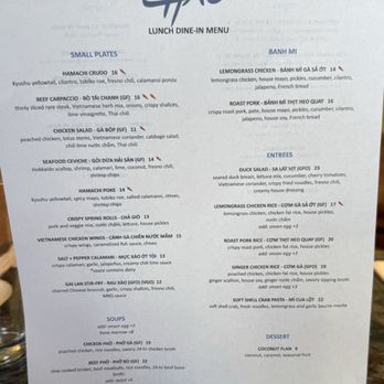 Chao - Menu - Asian Fusion Near Me - Honolulu, Hawaii
