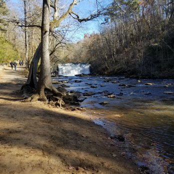 Old Mill Park - Waterfall over the dam - Hiking Near Me - Roswell, Georgia Old Mill Park - Waterfall over the dam - Hiking Near Me - Roswell, Georgia