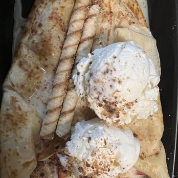 The kingdom Creperie - Loyal banana split crepe - Creperies Near Me - Greenacres, Florida The kingdom Creperie - Loyal banana split crepe - Creperies Near Me - Greenacres, Florida