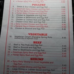 Shanghai Garden - Lunch specials are a good deal.