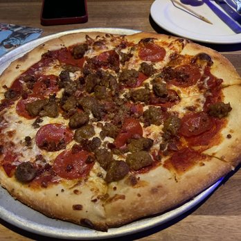 Yard House - The Carnivore Pizza - New American Near Me - West Nyack, New York Yard House - The Carnivore Pizza - New American Near Me - West Nyack, New York