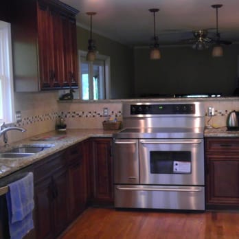 Able Quality Remodeling - After Photo of Kitchen Remodel-Marietta. March 2012 - Painters Near Me - Suwanee, Georgia