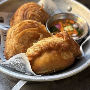 Chu Ros Thai - Chicken Curry Puff - Thai Near Me - New York, New York