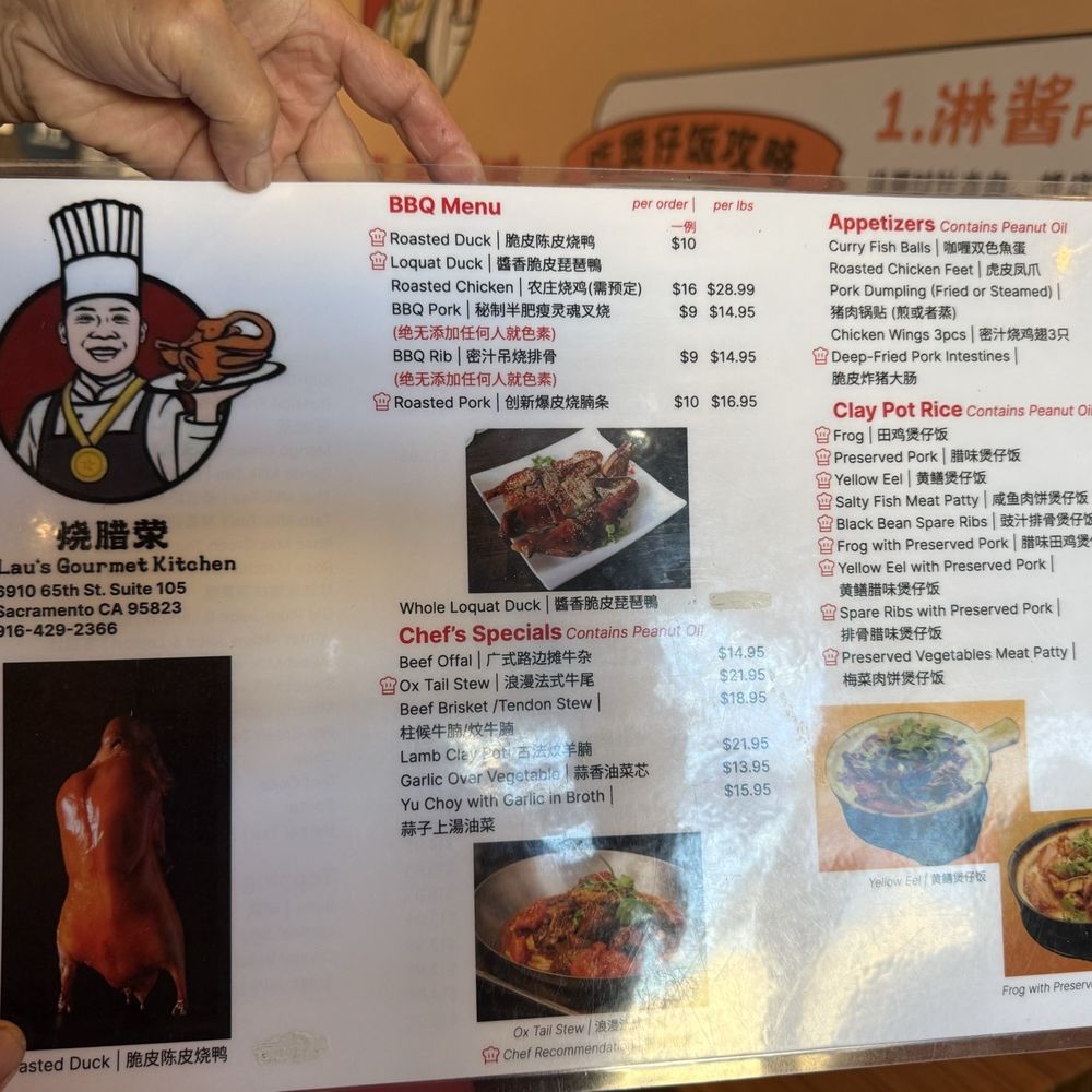 Lau's Gourmet Kitchen - Astonishing menu!! - Noodles Near Me - Sacramento, California Lau's Gourmet Kitchen - Astonishing menu!! - Noodles Near Me - Sacramento, California