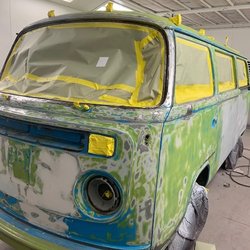 Damien's Paint & Body Shop - Being primed for paint