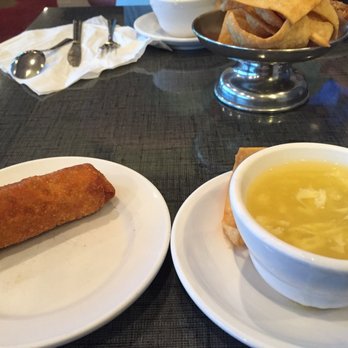 Blue Moon Restaurant - Egg roll and egg drop soup - Chinese Near Me - Edmond, Oklahoma