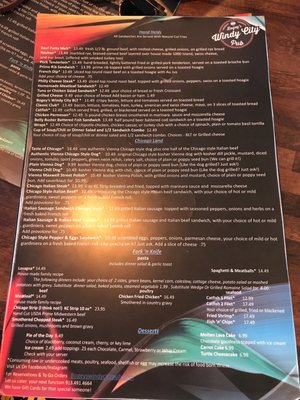 Menu photo 3 Windy City Pub Leawood, KS Menu photo 3 Windy City Pub Leawood, KS