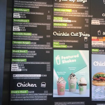 Shake Shack Glendale - Menu - Burgers Near Me - Glendale, California