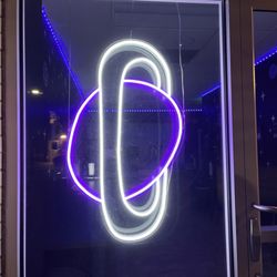 Campus Creamery - Logo / neon sign